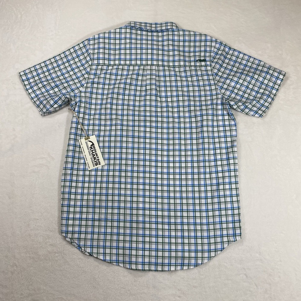 NWT Mountain Khakis Shirt Mens Medium Button Up Short Sleeve Smuggler - Picture 5 of 9